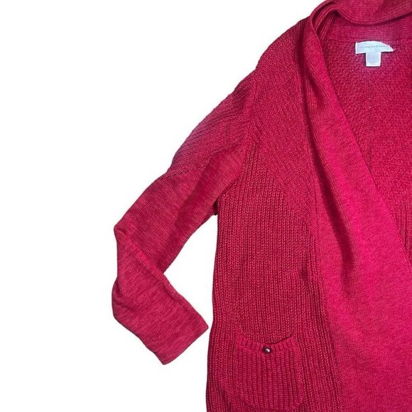 Christopher & Banks Open Waterfall Cardigan Sz M - Picture 5 of 12